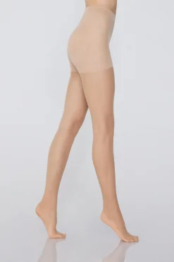 20 Den Sheer Push-Up Tights - Basic - Women | Tezenis