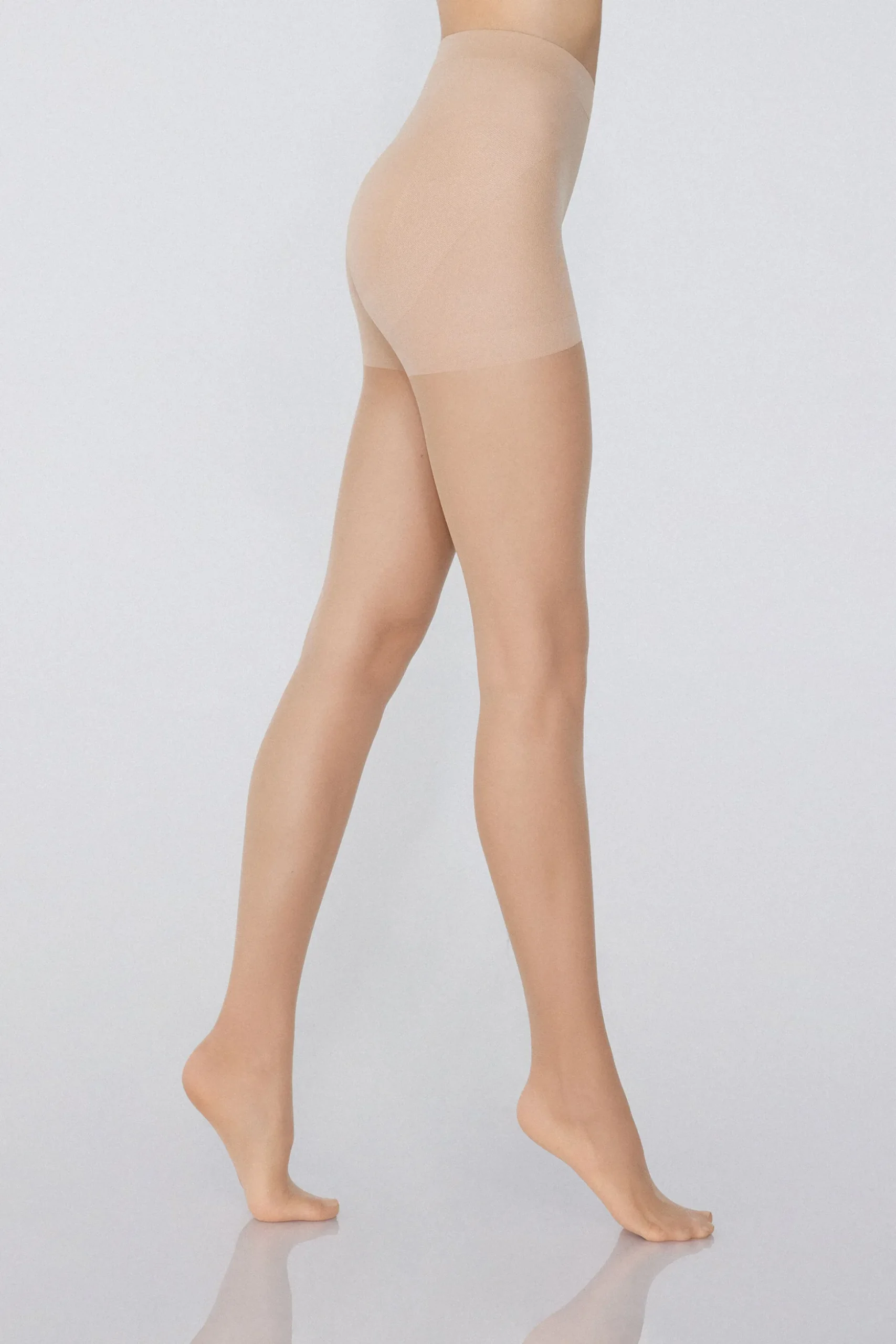 20 Den Sheer Push-Up Tights - Basic - Women | Tezenis