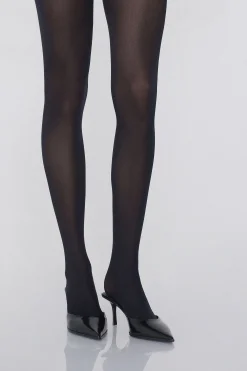 2 Pairs Of 50 Denier Opaque Microfiber Tights - Basic - Women | Tezenis