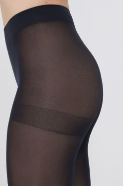 2 Pairs Of 50 Denier Opaque Microfiber Tights - Basic - Women | Tezenis