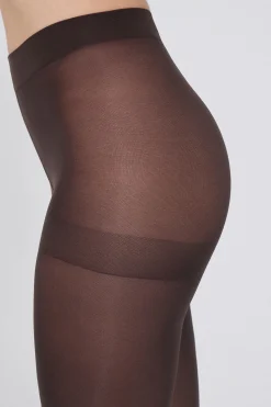2 Pairs Of 50 Denier Opaque Microfiber Tights - Basic - Women | Tezenis