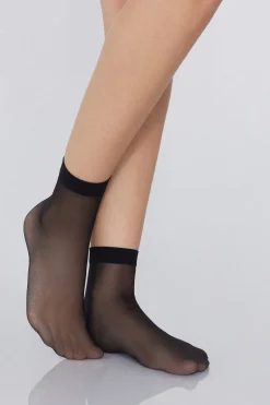 2 Pairs Of Appearance 20 Denier Sheer Crew Socks - Socks - Women | Tezenis