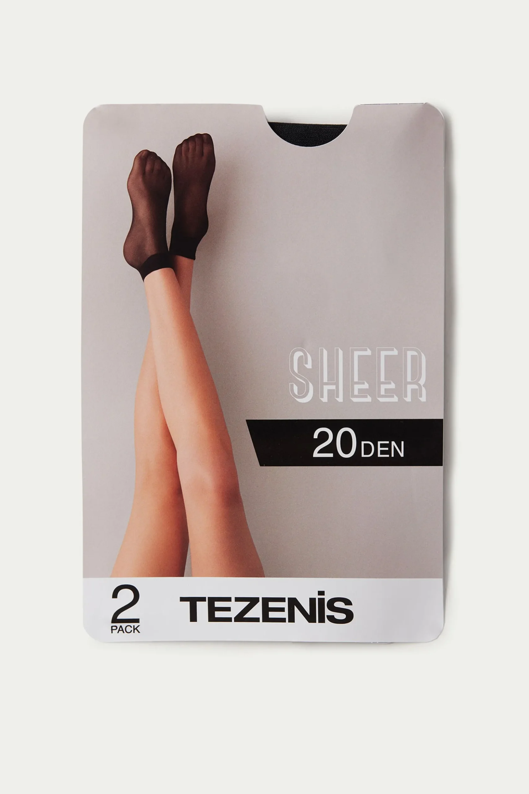2 Pairs Of Appearance 20 Denier Sheer Crew Socks - Socks - Women | Tezenis