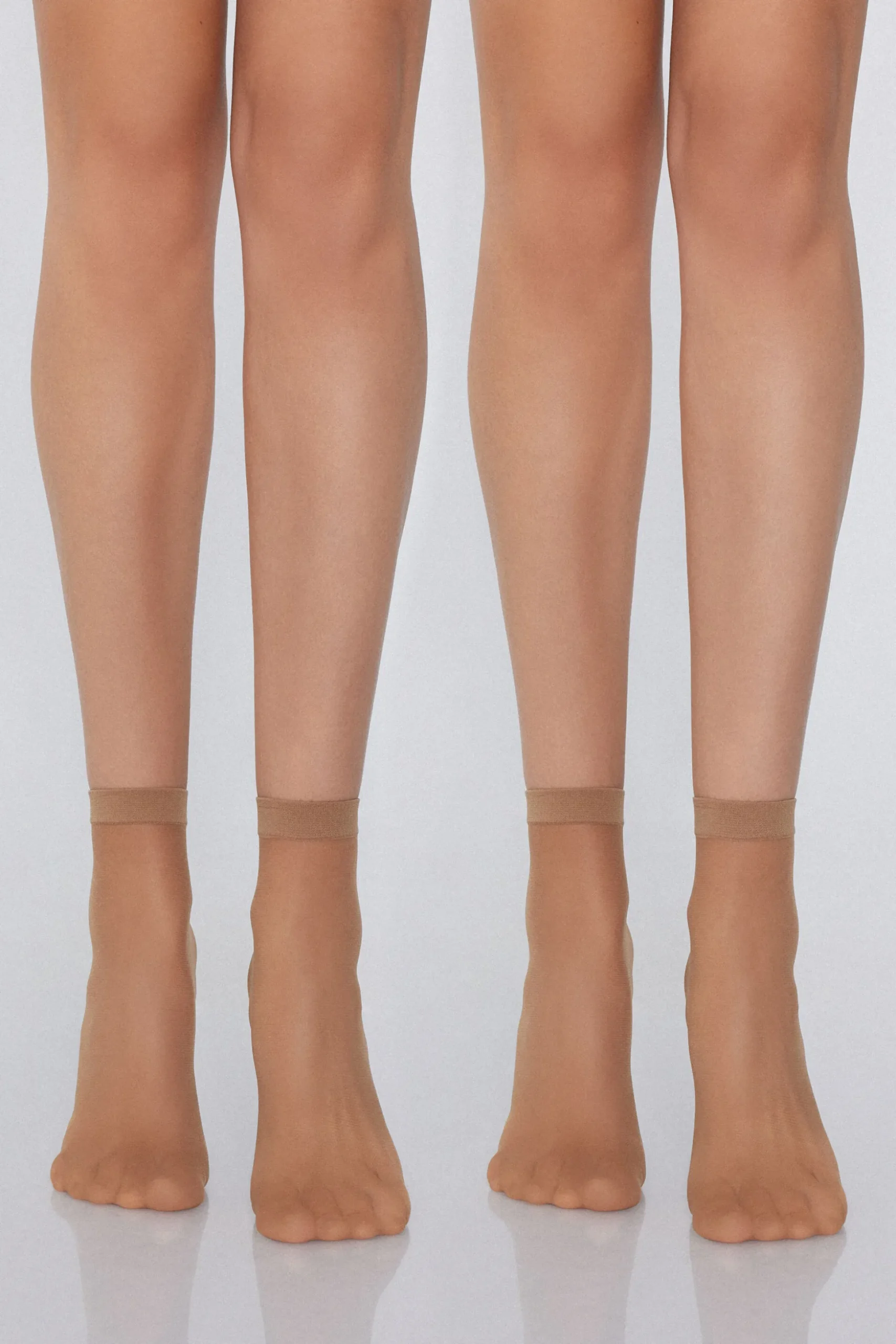 2 Pairs Of Appearance 20 Denier Sheer Crew Socks - Socks - Women | Tezenis