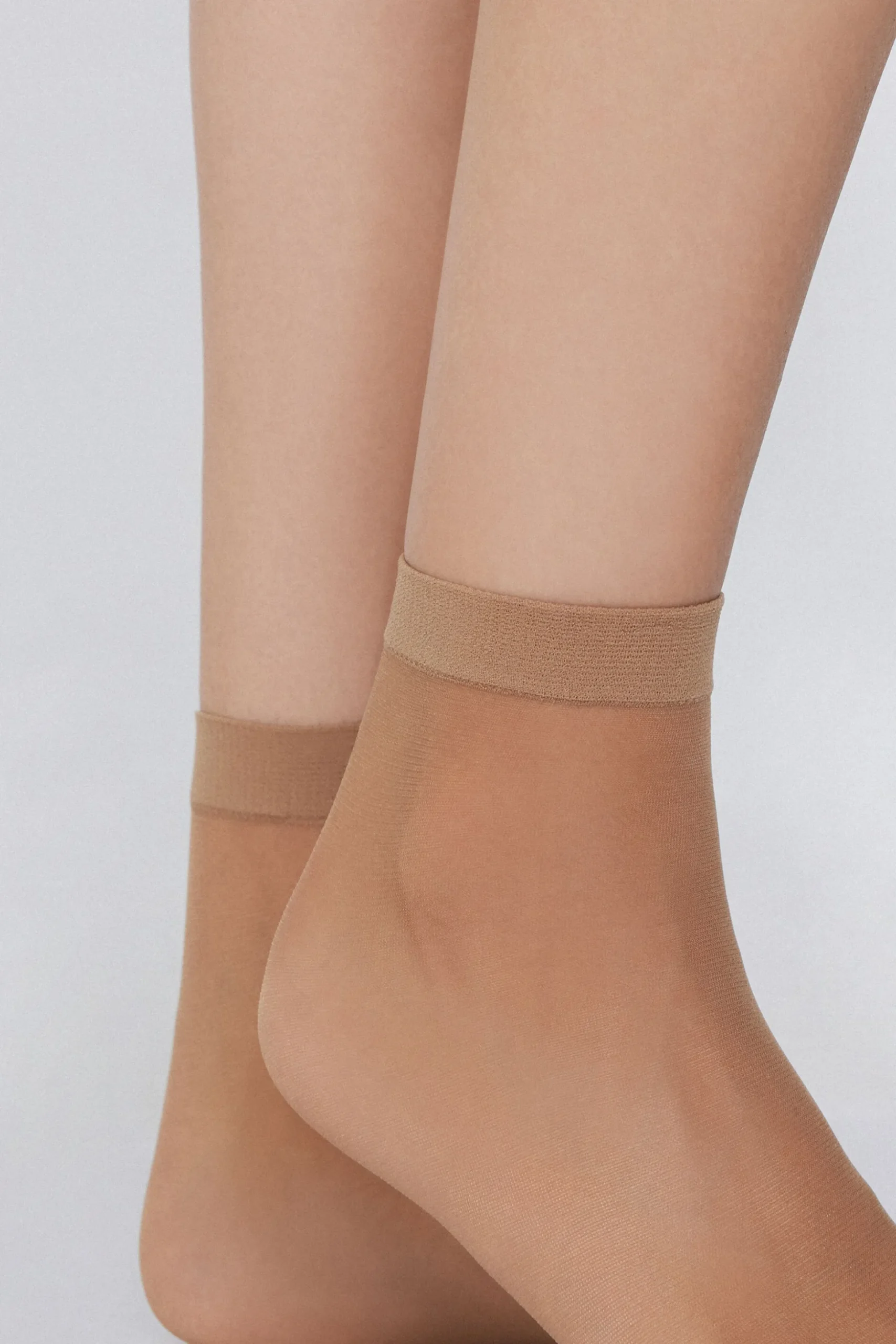 2 Pairs Of Appearance 20 Denier Sheer Crew Socks - Socks - Women | Tezenis
