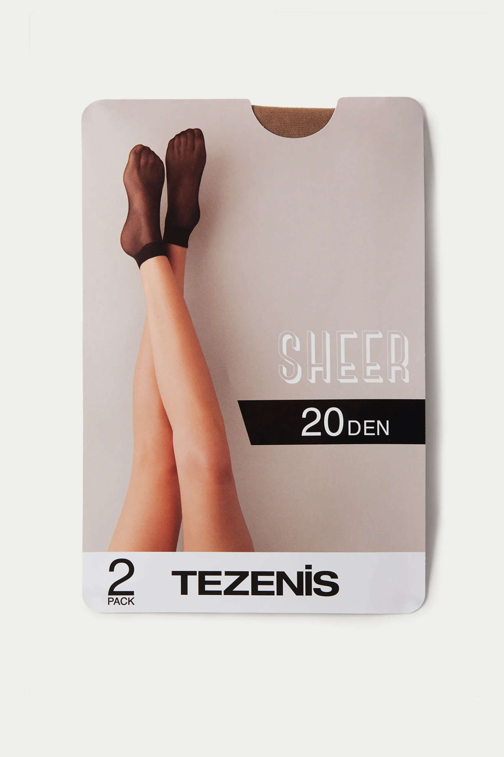 2 Pairs Of Appearance 20 Denier Sheer Crew Socks - Socks - Women | Tezenis