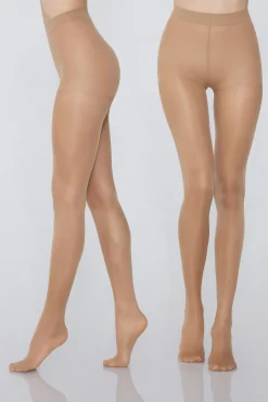 2 Pairs Of Appearance 40 Denier Semi-Opaque Tights - Basic - Women | Tezenis