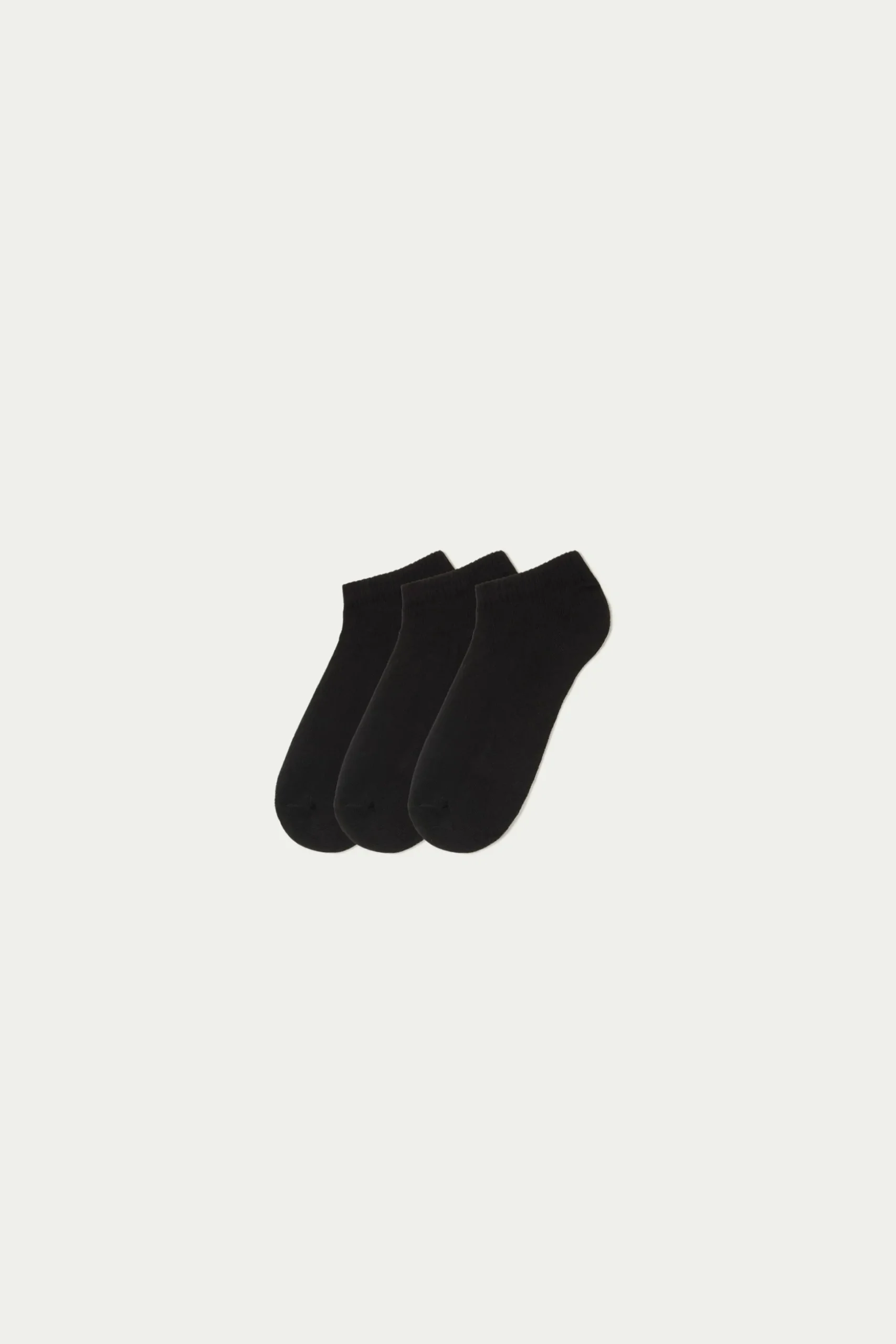3 Pairs Of Cotton Athletic Ankle Socks - Socks - Women | Tezenis