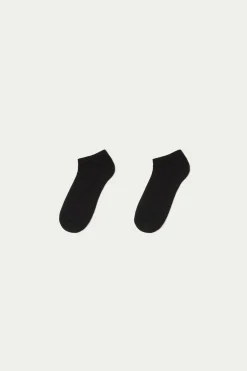 3 Pairs Of Cotton Athletic Ankle Socks - Socks - Women | Tezenis