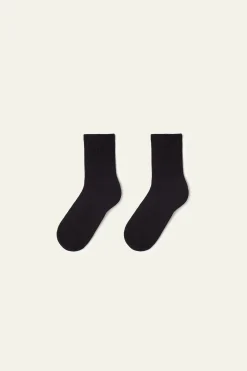 3 Pairs Of Cotton Athletic Crew Socks - Socks - Women | Tezenis