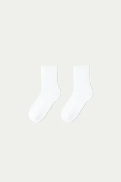 3 Pairs Of Cotton Athletic Crew Socks - Socks - Women | Tezenis
