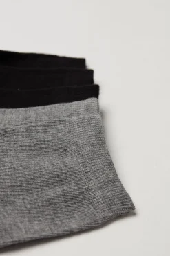 5 Pairs Of Cotton Crew Socks - Socks - Women | Tezenis
