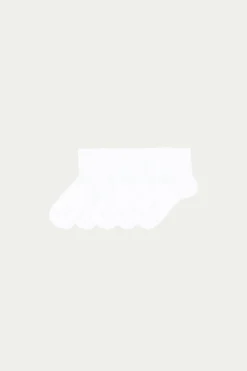 5 Pairs Of Cotton Crew Socks - Socks - Women | Tezenis