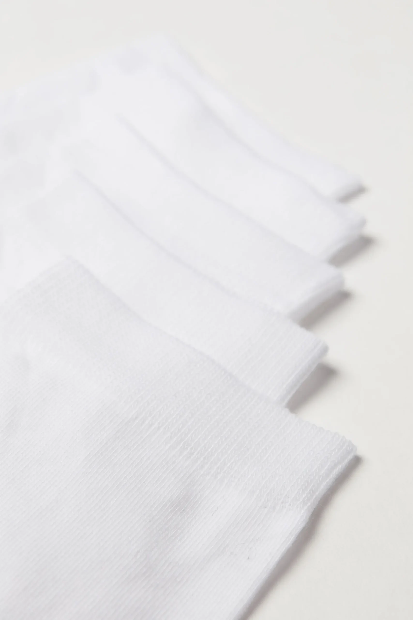 5 Pairs Of Cotton Crew Socks - Socks - Women | Tezenis