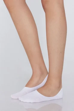 5 Pairs Of Cotton No-Show Socks - Socks - Women | Tezenis