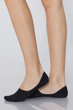 5 Pairs Of Cotton No-Show Socks - Socks - Women | Tezenis