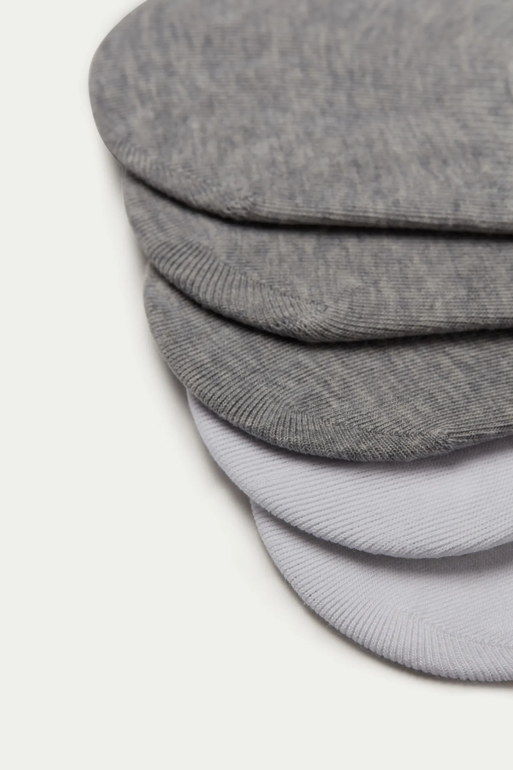 5 Pairs Of Cotton No-Show Socks - Socks - Women | Tezenis