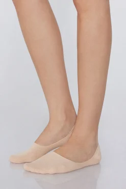 5 Pairs Of Cotton No-Show Socks - Socks - Women | Tezenis