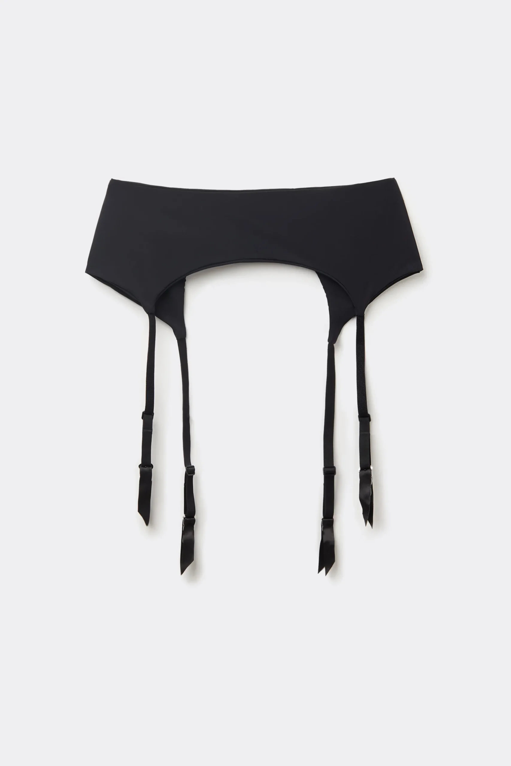 Adjustable Recycled Microfiber Garter Belt - Accessories - Women | Tezenis