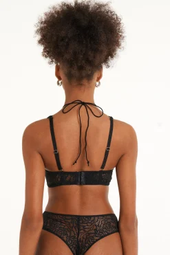 After Midnight Lace Havana Lightly Padded Triangle Bra - Bralette - Women | Tezenis