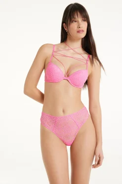 After Midnight Lace Los Angeles Super Push-Up Bra - Push-up - Women | Tezenis