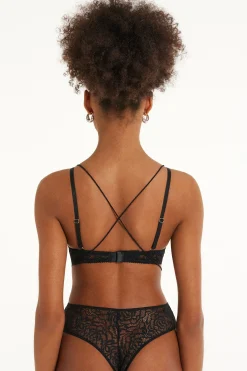 After Midnight Lace Wien Padded Push-Up Bra - Push-up - Women | Tezenis