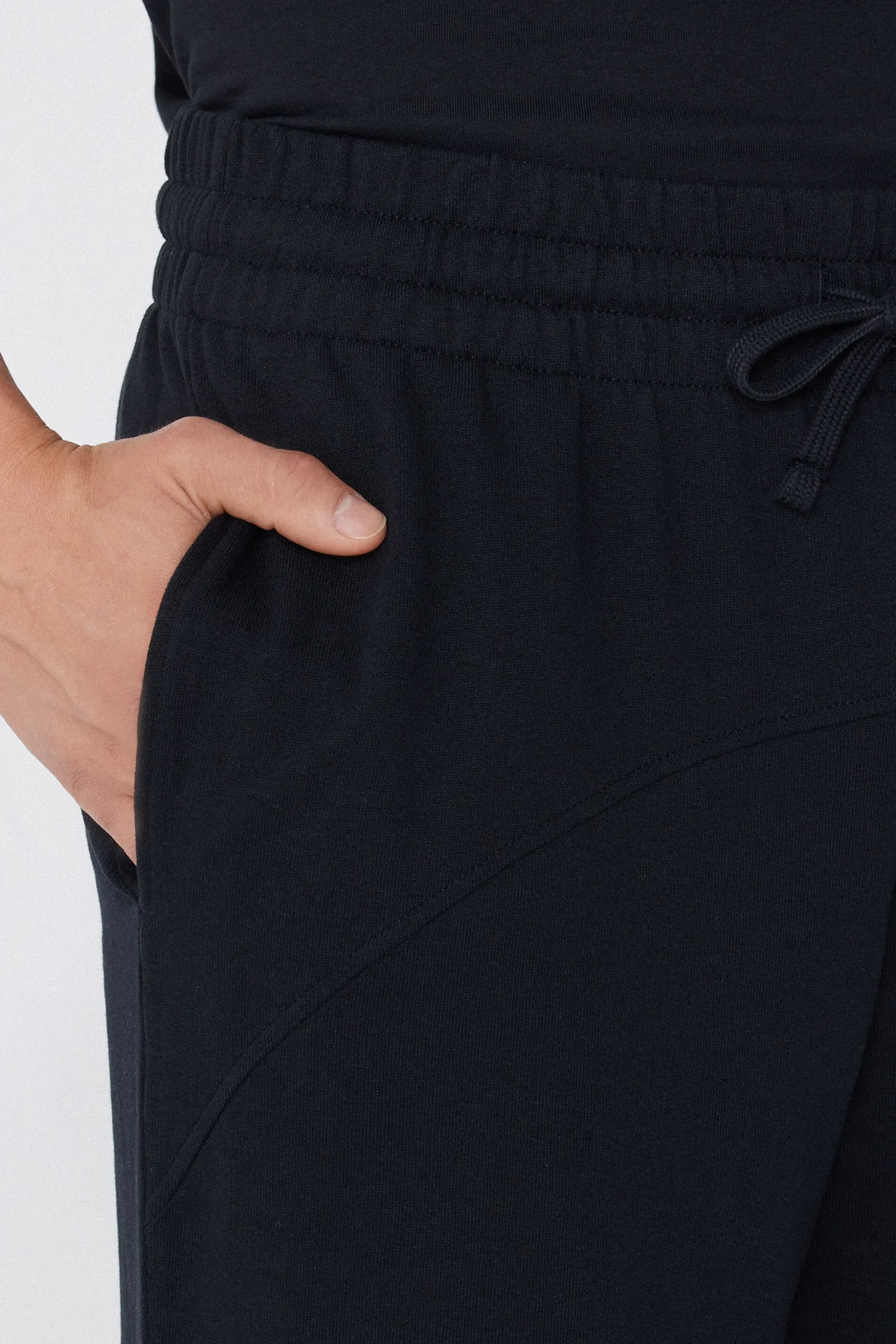 Basic Full Length Drawstring Sweatpants With Pockets - Long Pants - Men | Tezenis