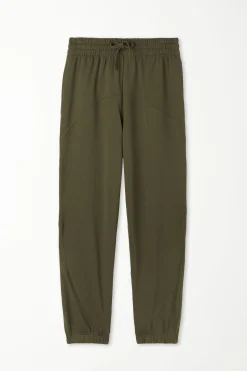Basic Full Length Drawstring Sweatpants With Pockets - Long Pants - Men | Tezenis