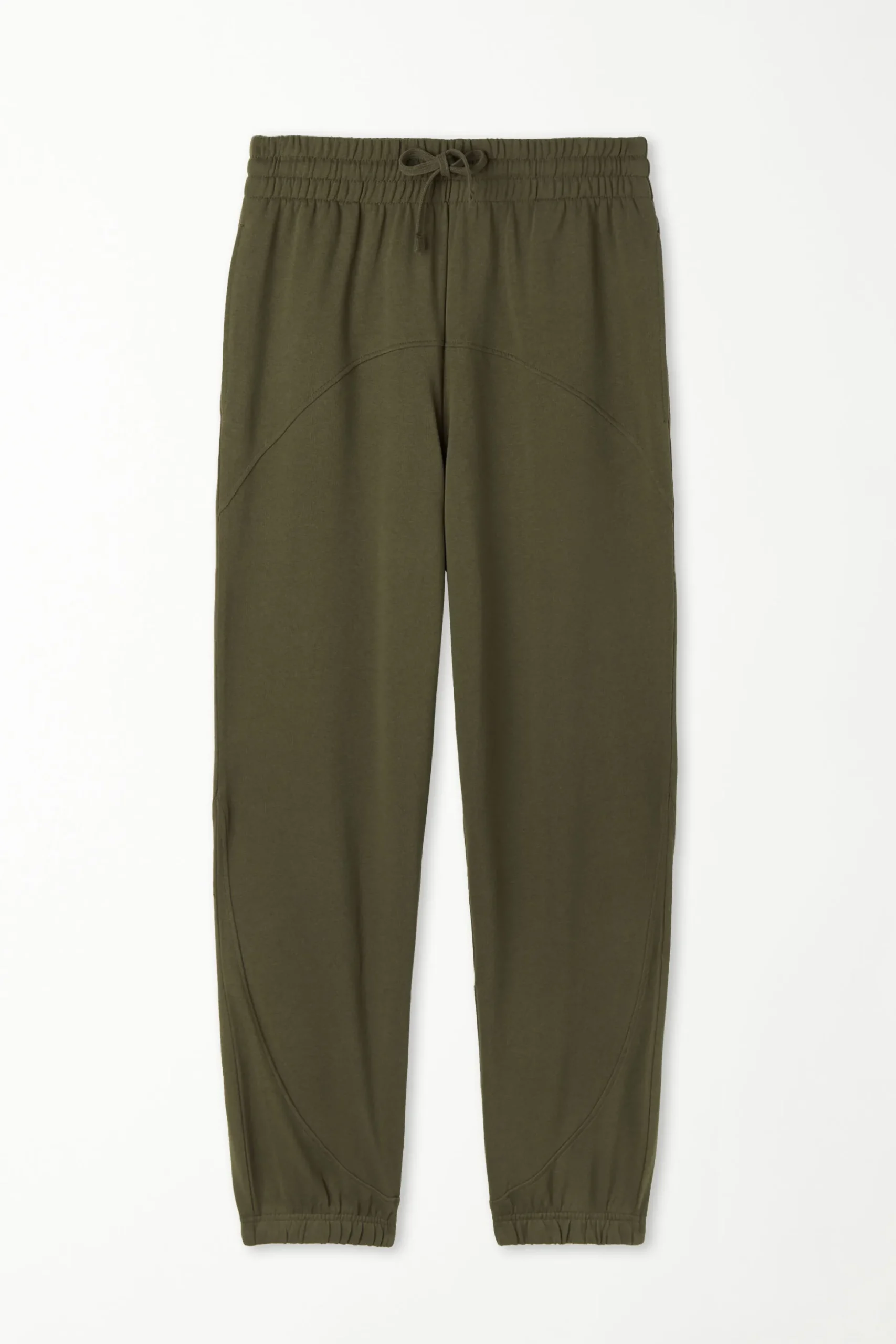 Basic Full Length Drawstring Sweatpants With Pockets - Long Pants - Men | Tezenis