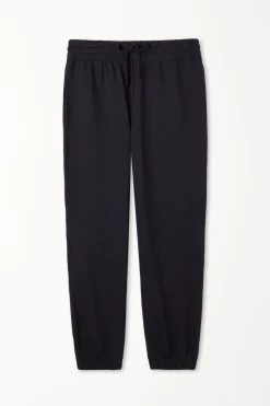 Basic Full Length Drawstring Sweatpants With Pockets - Long Pants - Men | Tezenis