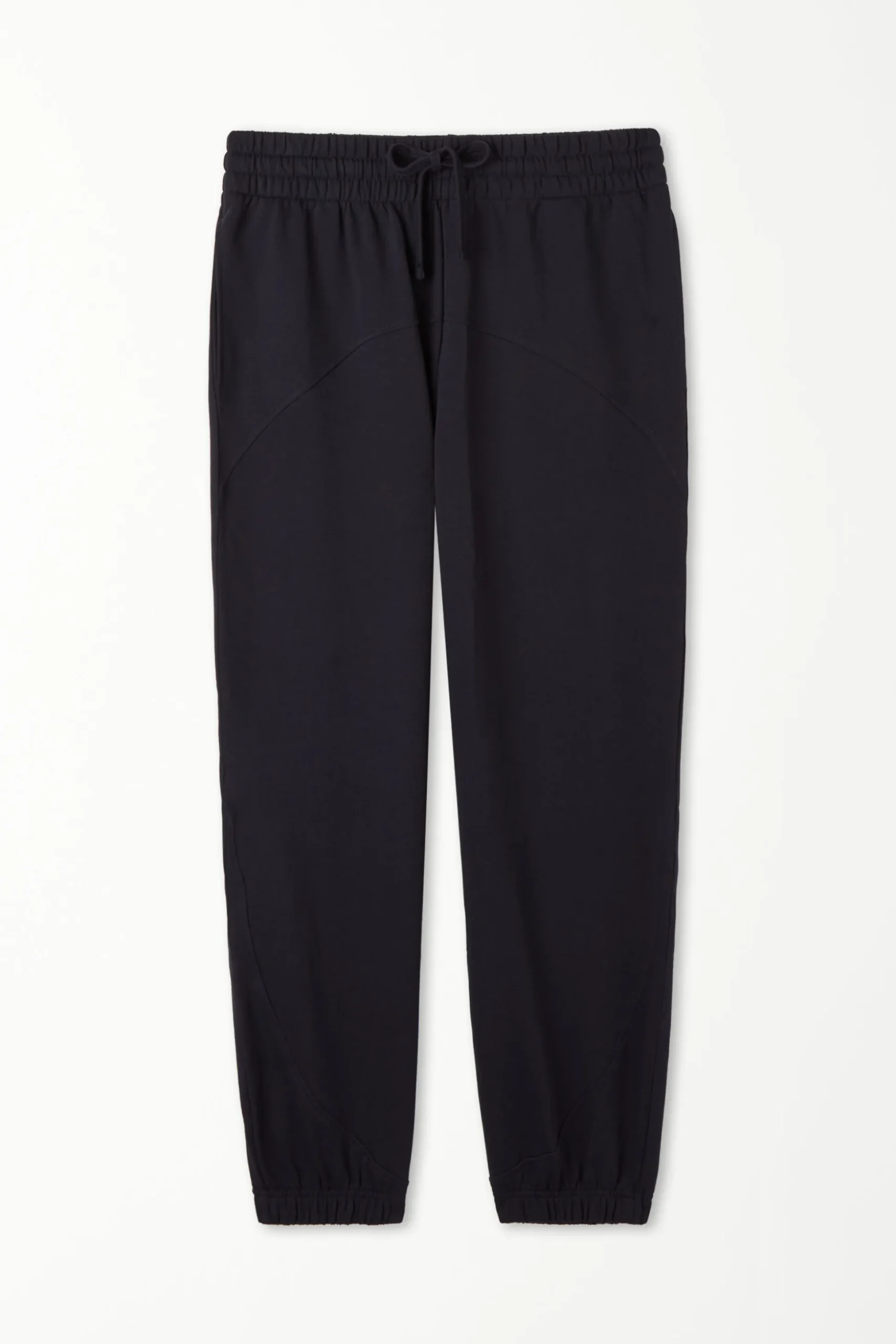 Basic Full Length Drawstring Sweatpants With Pockets - Long Pants - Men | Tezenis