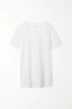 Basic Jersey T-Shirt - Short-Sleeved Tops - Women | Tezenis