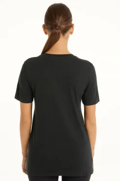 Basic Jersey T-Shirt - Short-Sleeved Tops - Women | Tezenis