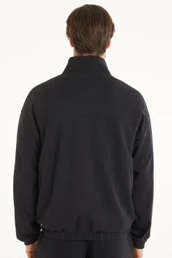 Basic Long Sleeve Pocket Zip Sweatshirt - Sweatshirts - Men | Tezenis