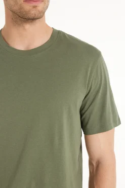 Basic Loose Fitting Cotton T-shirt - T-Shirts - Men | Tezenis