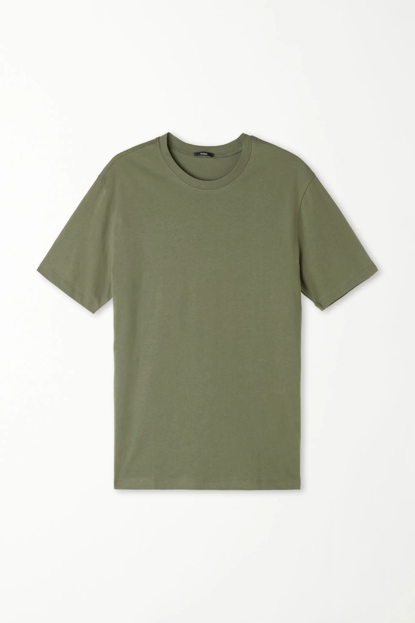 Basic Loose Fitting Cotton T-shirt - T-Shirts - Men | Tezenis