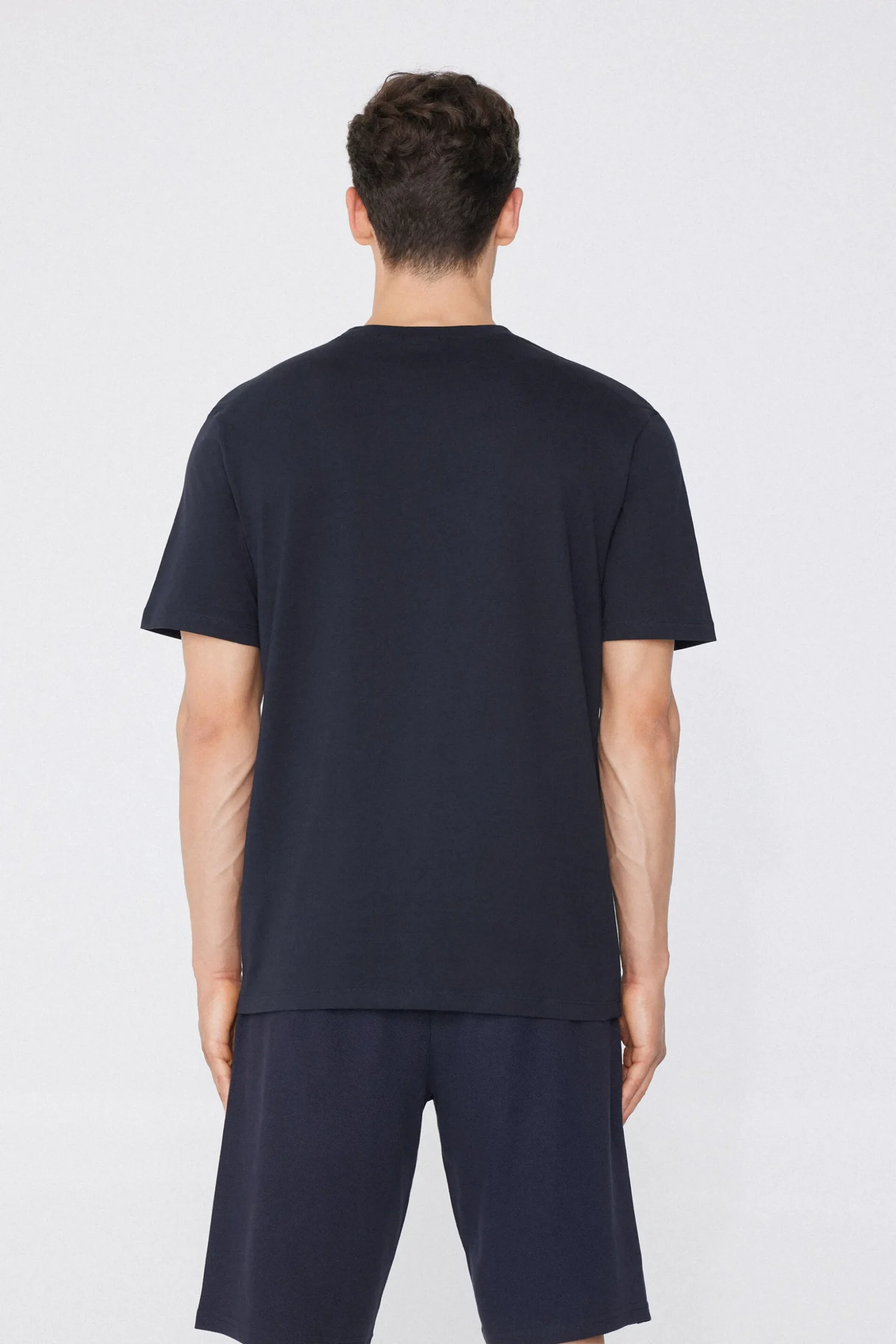 Basic Loose Fitting Cotton T-shirt - T-Shirts - Men | Tezenis