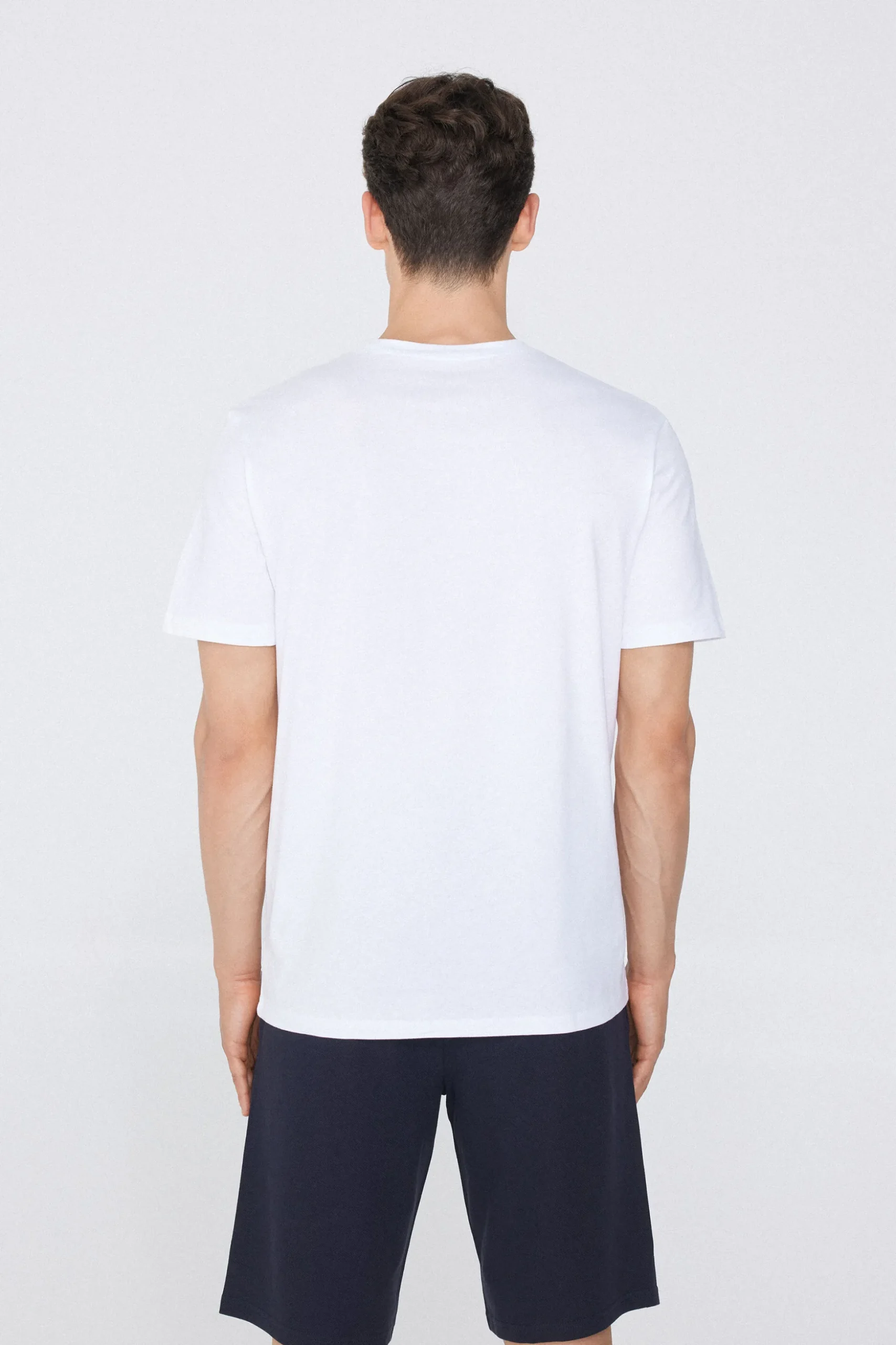 Basic Loose Fitting Cotton T-shirt - T-Shirts - Men | Tezenis