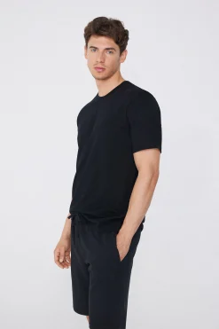 Basic Loose Fitting Cotton T-shirt - T-Shirts - Men | Tezenis