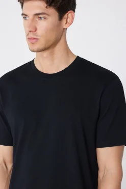 Basic Loose Fitting Cotton T-shirt - T-Shirts - Men | Tezenis