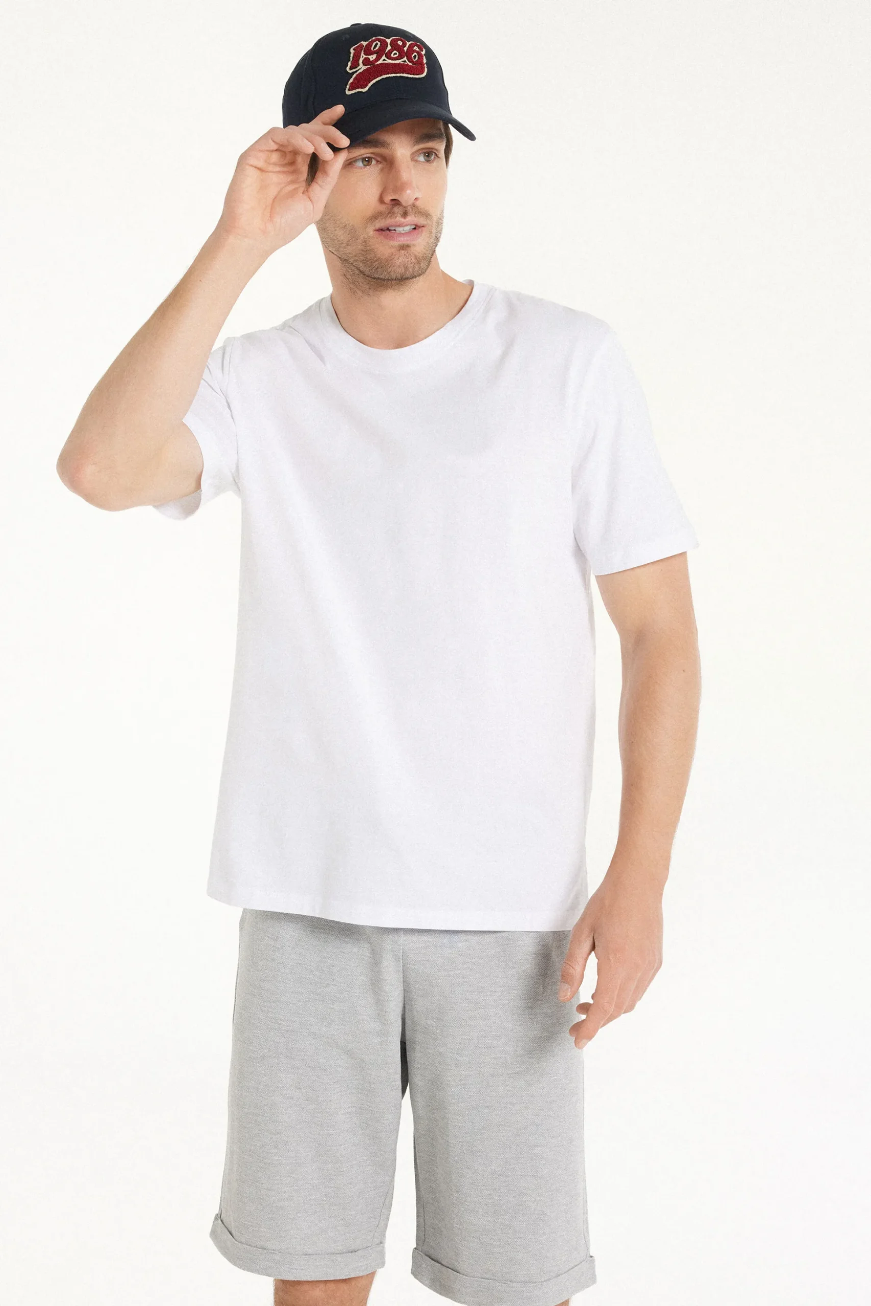 Cap With Visor And Patch - Swimwear Accessories - Men | Tezenis