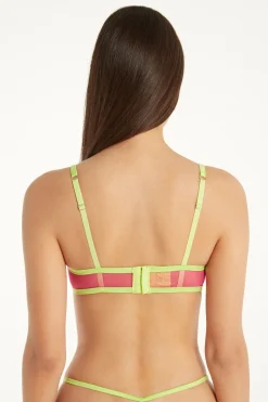 Colorful Tulle Balconette Bra - Balconette - Women | Tezenis