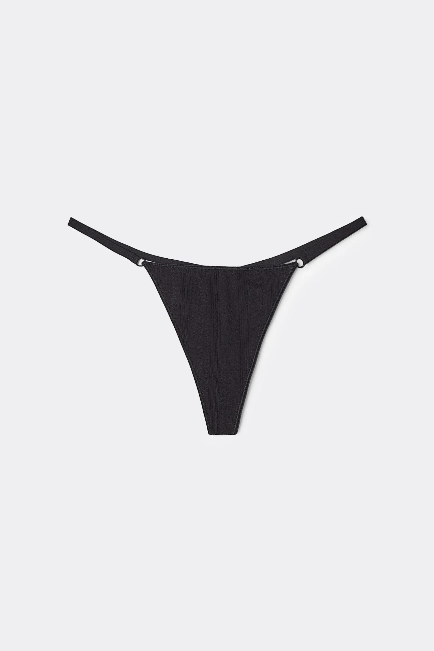 Cotone Pointelle String Brazilian Panties - G-strings And Thongs - Women | Tezenis