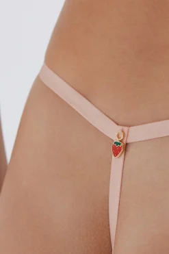 Cotone Pointelle String Brazilian Panties - G-strings And Thongs - Women | Tezenis
