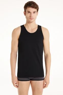 Cotton Jersey Undershirt - Tank Top Undershirts - Men | Tezenis