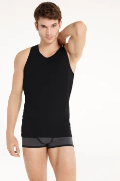 Cotton Jersey Undershirt - Tank Top Undershirts - Men | Tezenis