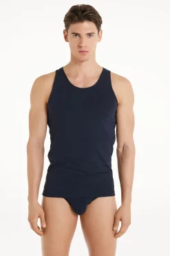 Cotton Jersey Undershirt - Tank Top Undershirts - Men | Tezenis