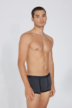 Cotton Logo Boxer Briefs With Contrasting Edging - Boxers - Men | Tezenis