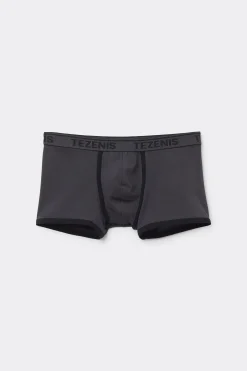 Cotton Logo Boxer Briefs With Contrasting Edging - Boxers - Men | Tezenis
