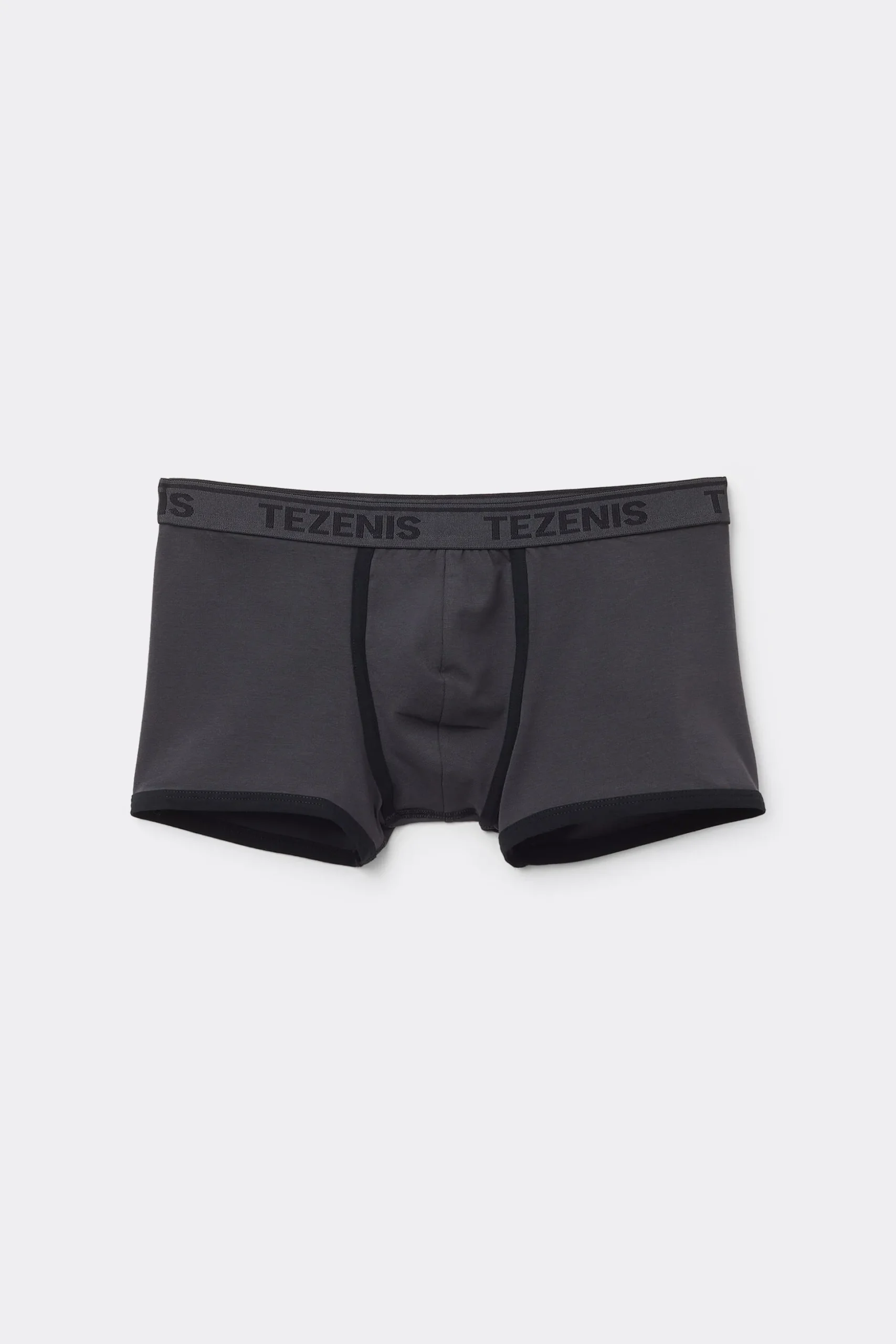 Cotton Logo Boxer Briefs With Contrasting Edging - Boxers - Men | Tezenis